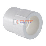 Муфта переходная PPR 75-50мм, нар-вн   (2 /60шт)