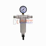 Фильтр с манометром 3/4" для горячей воды "VIEIR" (8/1шт)