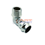 Уголок 90° с переходом на наружную резьбу 35×11/4"  "VER-PRO" (12/2шт)