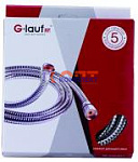 Шланг G.Lauf для душа Imp*Imp люкс 150 см URG-1306, антитвист, усиленный 12 бар