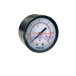 Манометр аксиальный 1/4 подключ сзади 16 бар VR (1/100шт)