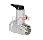 Предохранительный клапан для бойлера 1/2" с курком (240/10)