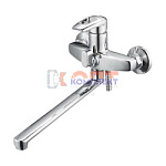 смеситель G.Lauf для ванны с плоским пов. изливом, ø40, ZDN7-A183