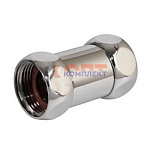 Соединение прямое гайка-гайка S1F*3/4"F   (1/40пар)