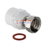 Соединитель PPR с накидной гайкой 25х1"  (5 /100шт)