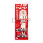 Комплект терморег-го оборуд-я д/рад., прямой 1/2" (термост-ая головка, термостат-й клапан, запорный