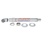 Комплект коаксиального дымохода 60/100-1000мм ARDERIA