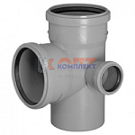 ПП TEBO Крестовина канализ.2-хпл. правая 110-110-50 87,5 град. (1/25шт)