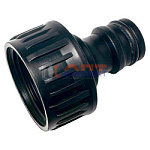 Штуцер для шлангов 3/4" внутренняя резьба, пластик ЖУК