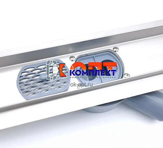 Душевой трап под плитку, поворотный 360°- 700 мм (4/1шт) 1