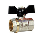 Кран шар. АТМ стандарт проход бабочка 1/2" вн.-вн. (14/160шт)