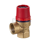 Клапан предохранительный 1/2"вн х1/2"вн  ZEGOR 6 бар (1/100шт)