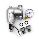 Фильтр поворотный механической очистки с манометром "VER-PRO"(12/1шт)