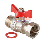 Кран шаровой с накидной гайкой 3/4" вн.-нар. (1 /96шт)