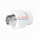 Муфта прямая комбинированная(SUS304) 40 х 1 1/2"M (50шт)