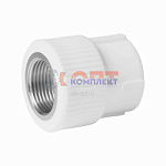 PPR VIEIR Муфта комбинированная 20x1/2" ВНУТ.Р. латунь (320/40шт)
