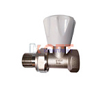 Вентиль ручной регулировочный ПРЯМОЙ ВЕРХНИЙ  VIEIR   3/4 (10/60шт)