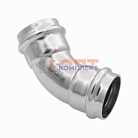 Уголок 45° внутренний/внутренний из нержавеющей стали 88.9x88.9  "VER-PRO" (7/1шт)