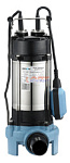 Погружной дренажно-фекальный насос с реж. ножом (мощность 1100Вт; напор 8,5м; расход 18м3/час) кабел