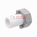 PPR VIEIR Штуцер с накидной гайкой 25 x 1" ВНУТ.Р. латунь (240шт)