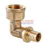 Угольник надвижной с переходом на вн.р. 20(2,8) х 3/4"