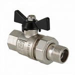 Кран шар. PERFECT с полусгоном 1/2" вн.-нар.  (10 /60шт)