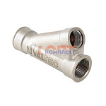 Тройник косой 3/4"x1/2" для греющиего кабеля или гильзы под погружной датчик (5 /30шт)