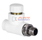 PPR TEBO Термоклапан прямой с преднастройкой 25x3/4"  (8/48шт)