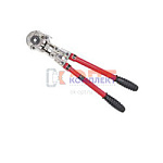 Ручной пресс аппарат поворотный 360 с комплектом насадок 16-20-26-32 в пластик кейсе (1/4шт)