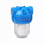 Фильтр колбовый МИНИ 3/4 с многоразовым картриджем АКВАСТИЛЬ (40ш)