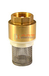 Обратный клапан латунь с сеткой 1/2" (20/120шт)