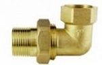 Сгон УГЛОВОЙ разъемный (американка) латунь 1 1/4" вн-нар (2/20шт)