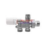 Термостатический узел одноточечный нижней установки радиатора 1/2" "ViEiR" (60/1шт)