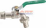 Кран водоразборный сплав 3/4" со штуцером (6/60шт)