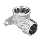 Уголок 1/2"x1/2" вн-нар с настенным креплением AQUALINK (100/10)