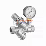 Редуктор давления с фильтром и манометром 3/4" (20/1шт)