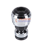 Аэратор для смесителя поворотный с регулировкой давления, потока и экономией расхода воды