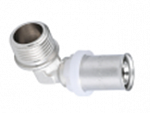 Пресс уголок 20X3/4"нар  (180/10шт)