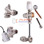 Насосно-смесительный узел без насоса, монтажная длина насоса 130 мм