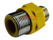 Вставка диэлектрическая  переходная 1/2"-3/4", НР/НР.