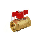 БАЗ латунь кран шаровой 11Б27п1 Ду20  вр/вр бабочка PN40  (50шт)