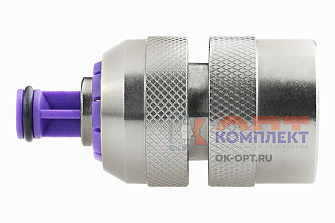 полив коннектор 1/2" с аквастопом (латунь) 0