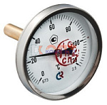 Термометр БТ-31 Dy 63 с задн. подкл., 1/2" 0-120*  (L=46мм, кл. точн. 2,5)