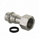 Соединитель с накидной гайкой нерж. сталь 12х1/2"   (5 /240шт)