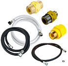 Гибкая ПОДВОДКА и ШЛАНГИ для ГАЗА